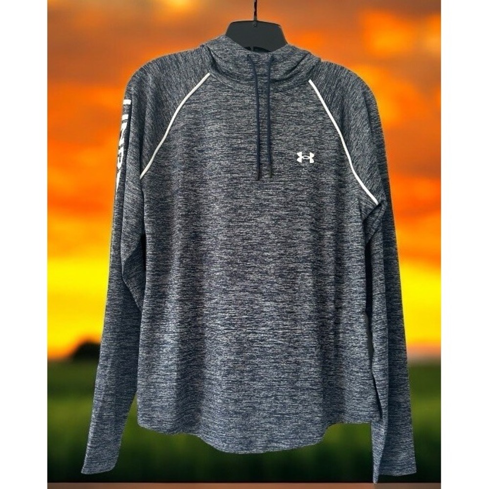 NWT Under Armour Women's Loose Coupe Lache Suelto Large hoodie jacket Gray New‎